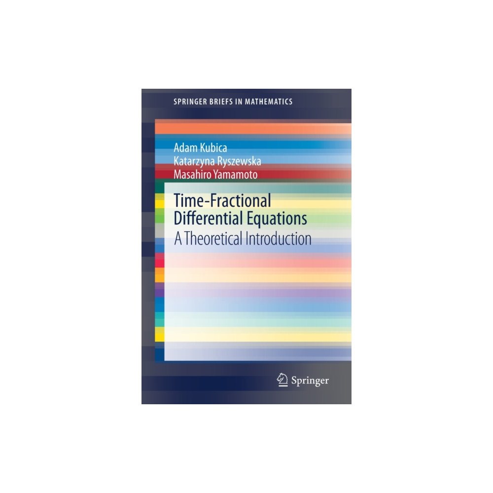 Springer Verlag, Singapore Time-Fractional Differential Equations (häftad, eng)