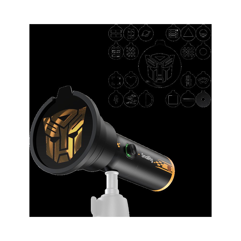 SMALLRIG SmallRig 5512 RF 10C Portable Focusable LED Video Light "BumbleBee Edition"