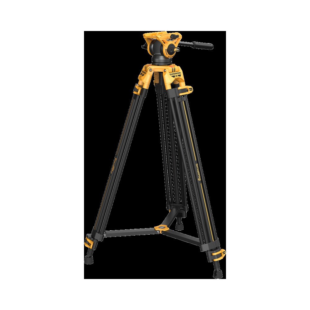 SMALLRIG SmallRig 5523 Video Tripod with Heavy-Duty Fluid Head AD-01 (BumbleBee Edition)