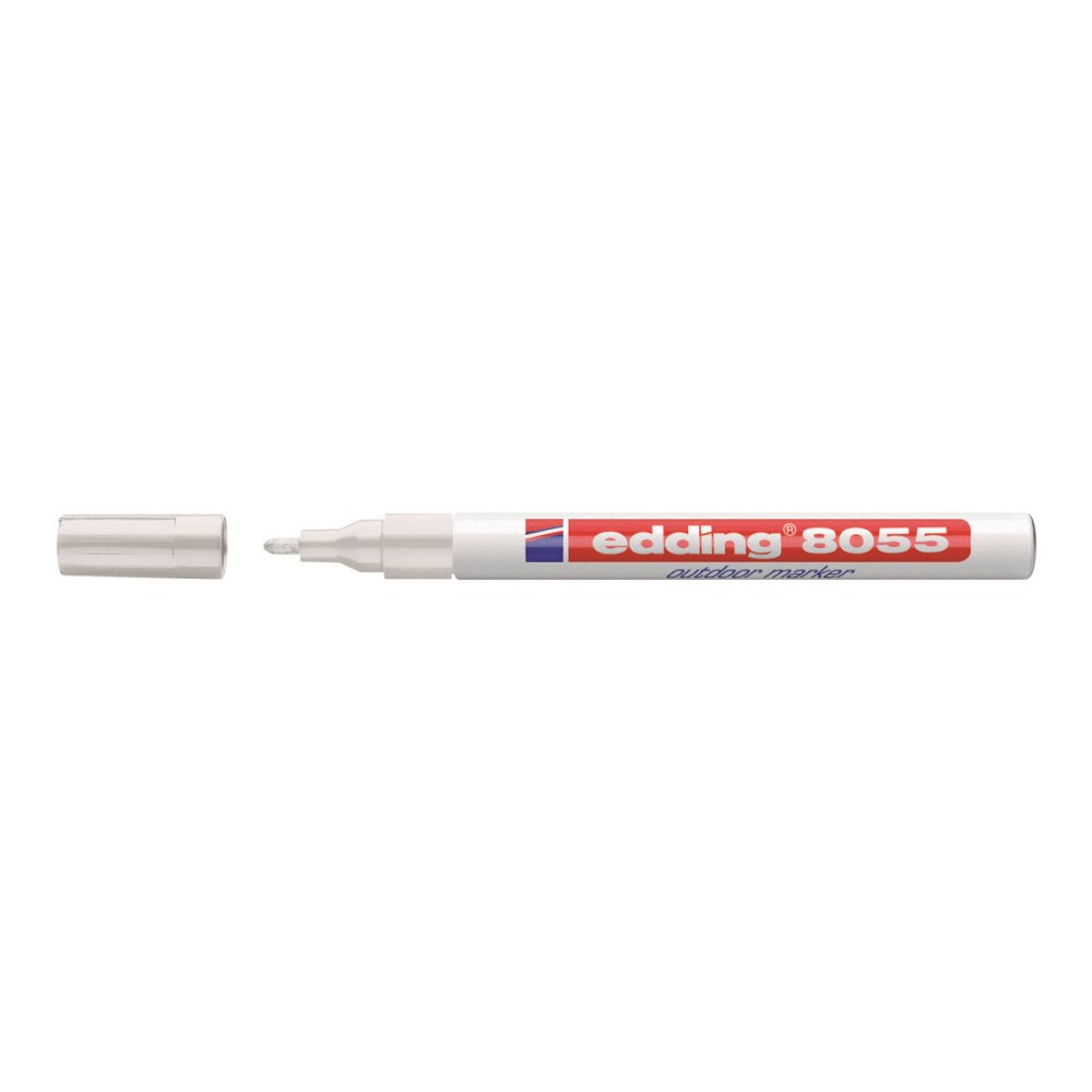 edding edding 8055 outdoor - markering - vit