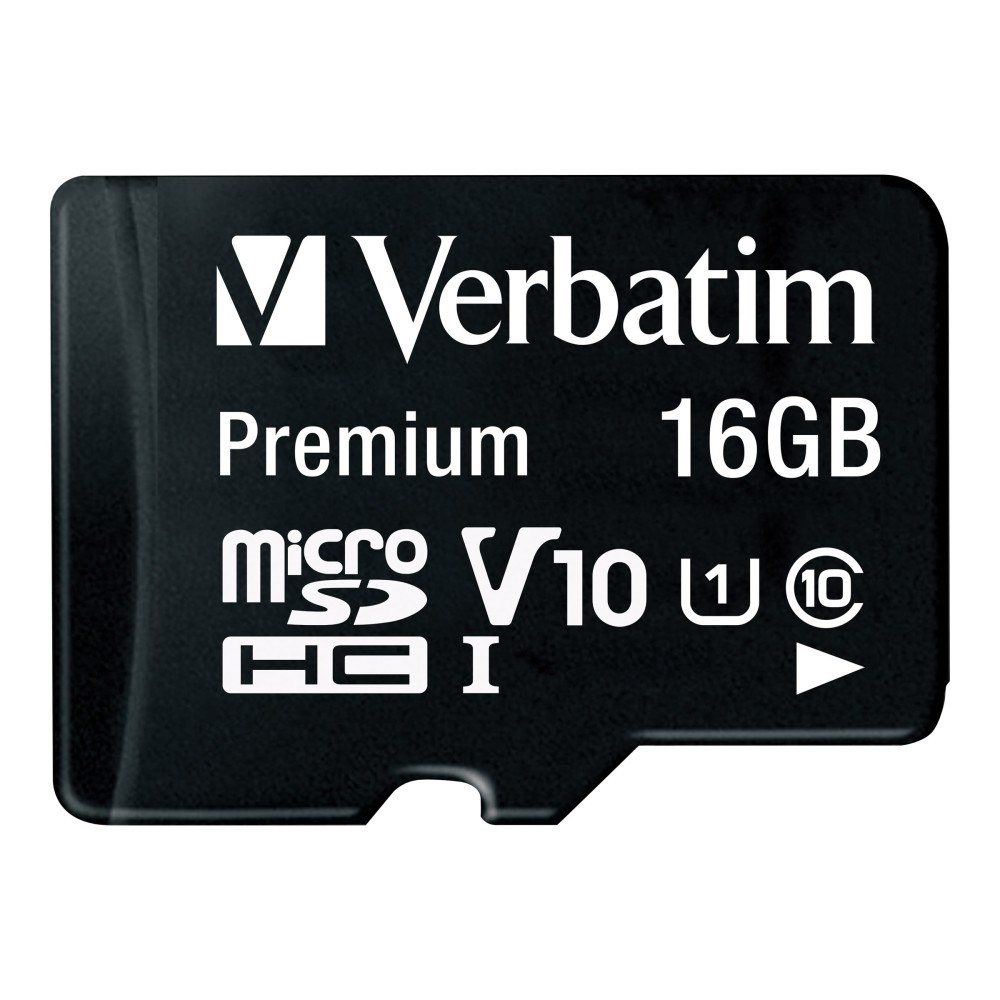 VERBATIM Verbatim - flash-minneskort - 16 GB - microSDHC