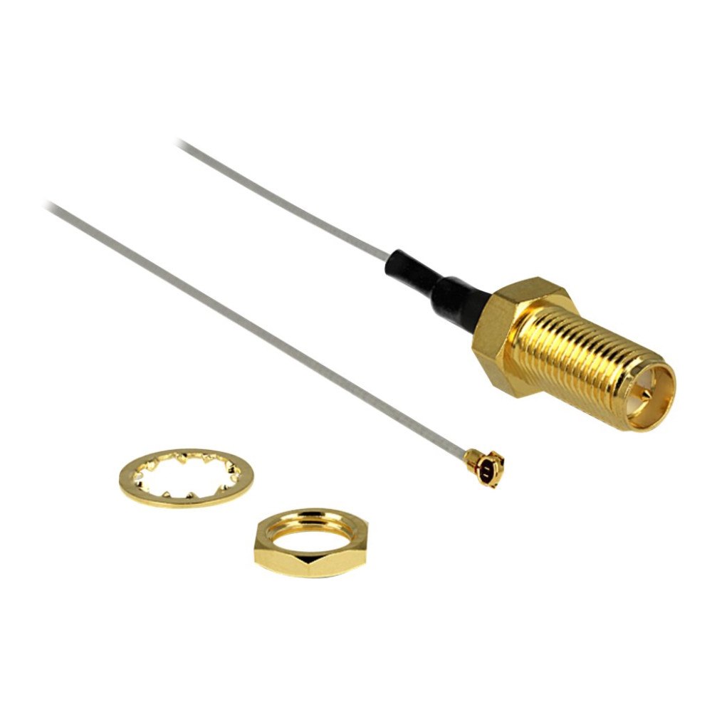 DeLOCK Delock antennkabel - 20 cm - grå