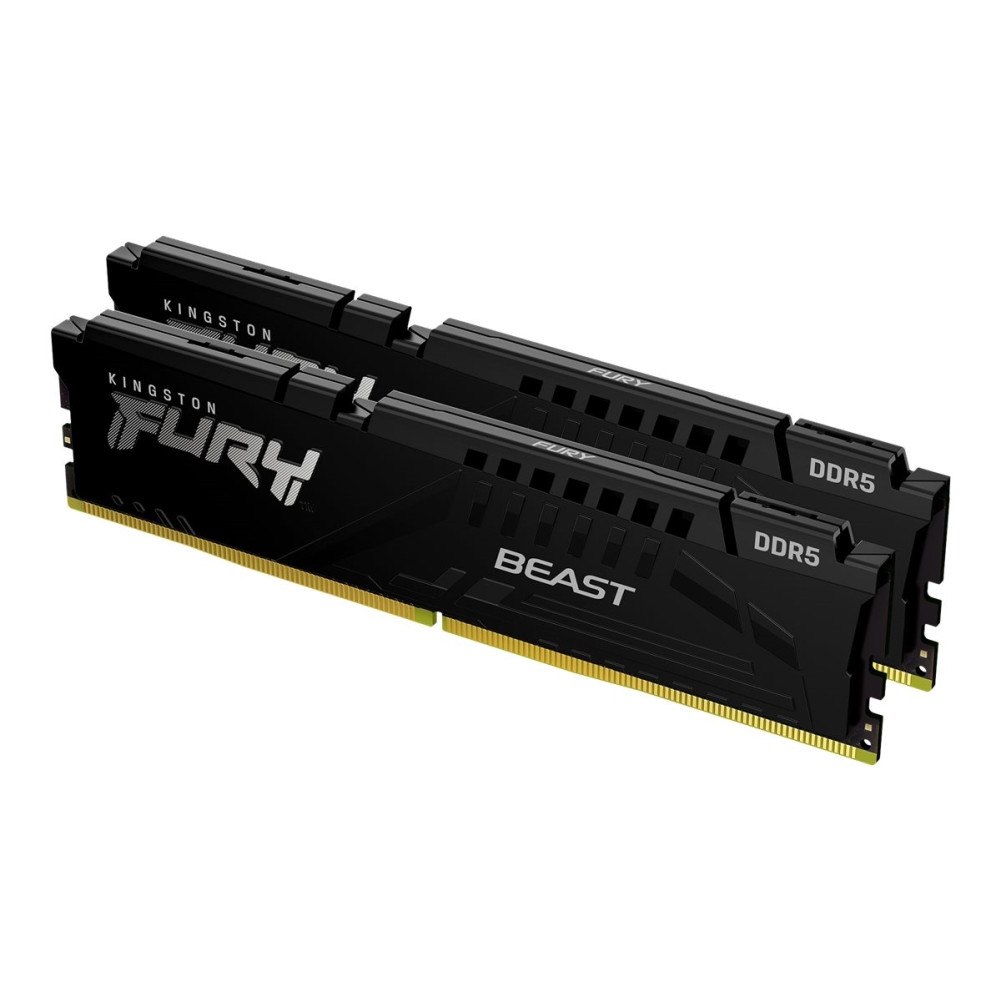Kingston Technology Kingston FURY Beast - DDR5 - sats - 16 GB: 2 x 8 GB - DIMM 288-pin / PC5-44800 - ej buffrad