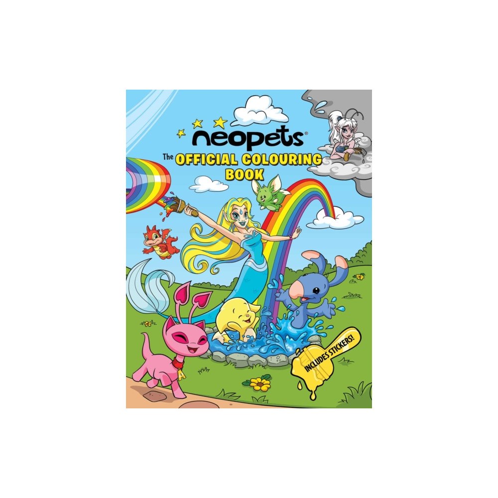 Andrews McMeel Publishing Neopets: The Official Colouring Book (häftad, eng)