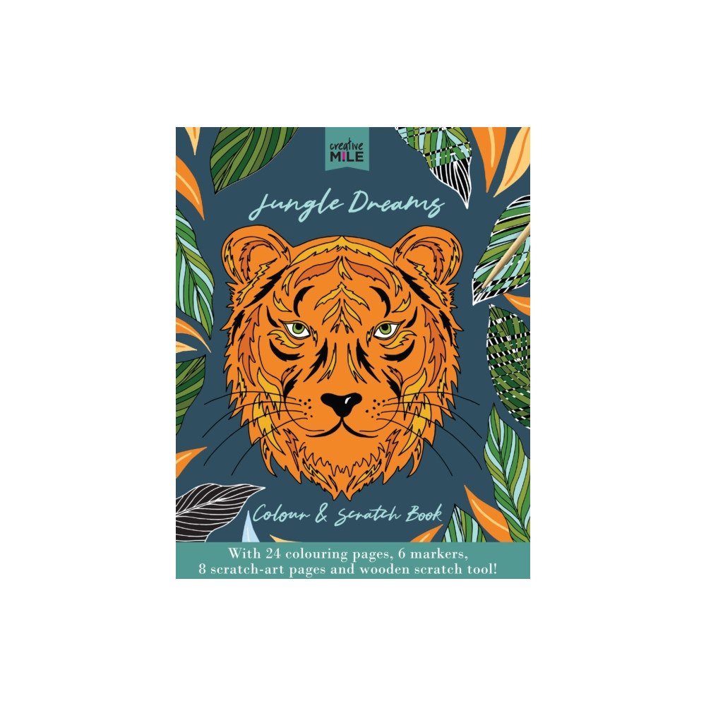 Five Mile Jungle Dreams Colour and Scratch Book (inbunden, eng)