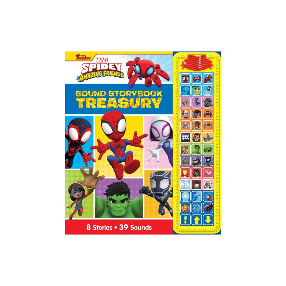 Phoenix International Publications, Incorporated Disney Junior Marvel Spidey and His Amazing Friends: Sound Storybook Treasury (inbunden, eng)