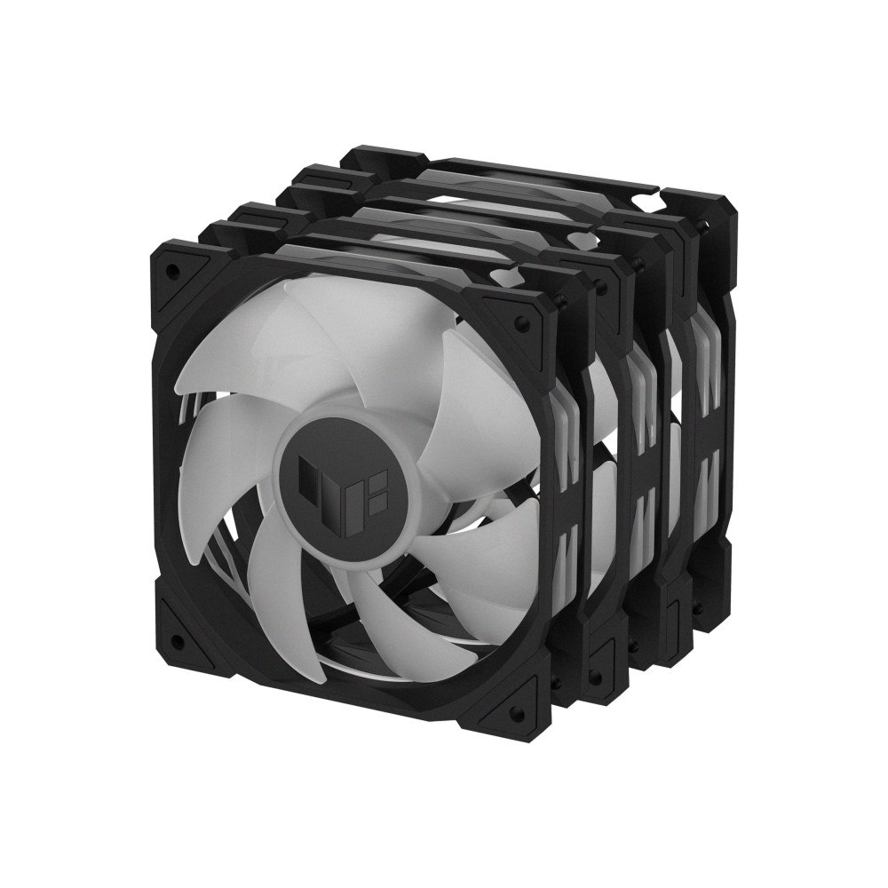 ASUSTeK COMPUTER ASUS TUF Gaming TR120 ARGB - fläktkit - omkastat blad