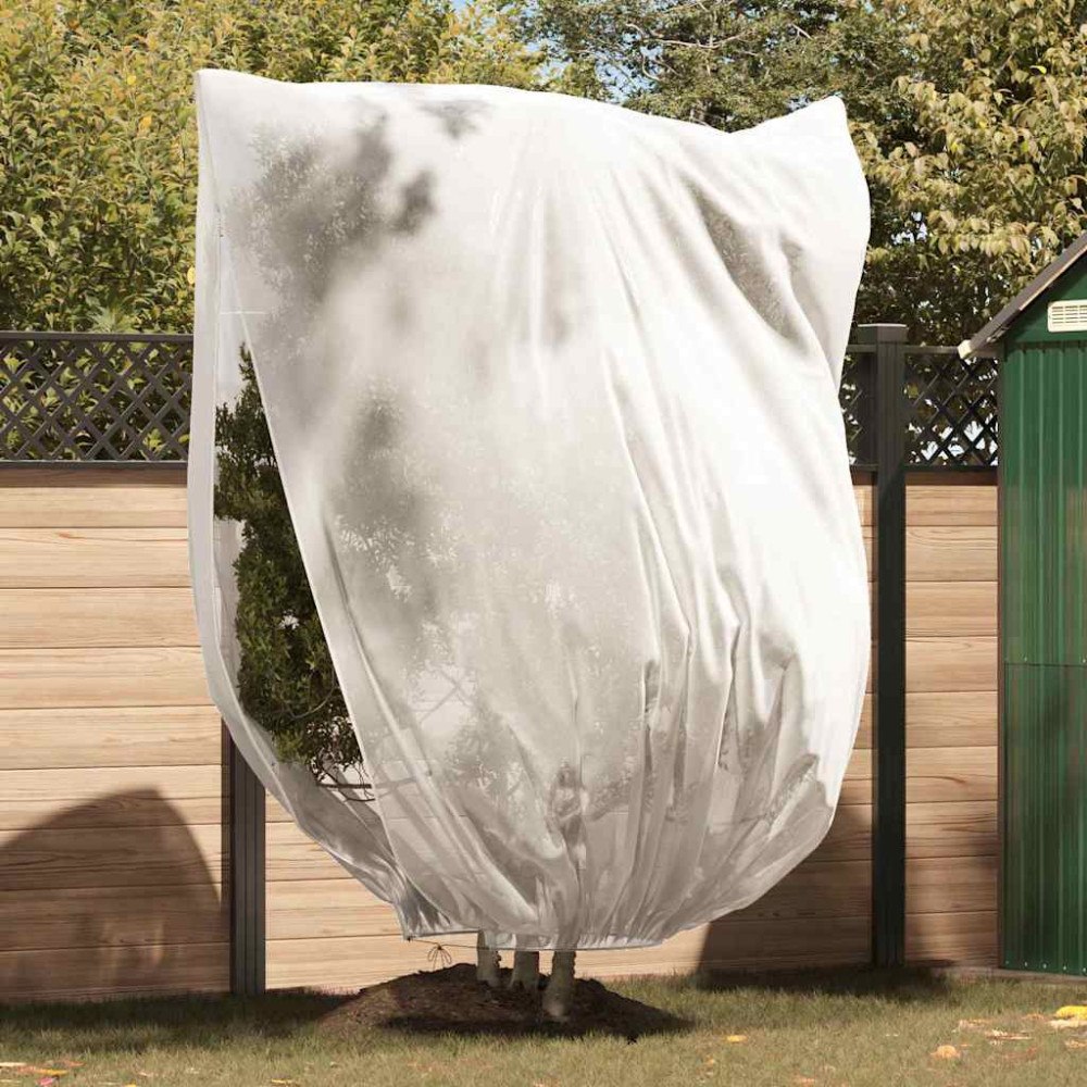 vidaXL Frostskydd för växtfleeceöverdrag 3 pcs Vit 2,4 x 2 m