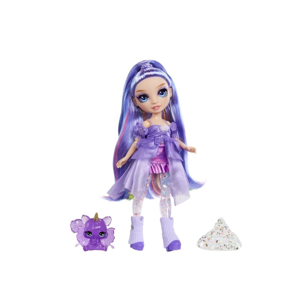 MGA Entertainment Rainbow High Rainbow Shimmers with Slime Fashion Doll