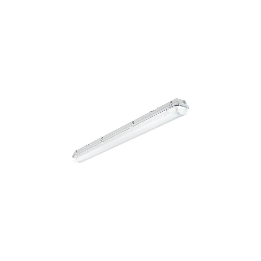Solar Plus Alhama Tomt 1 rørs armatur forberedt for 600mm LED rør, Poly...