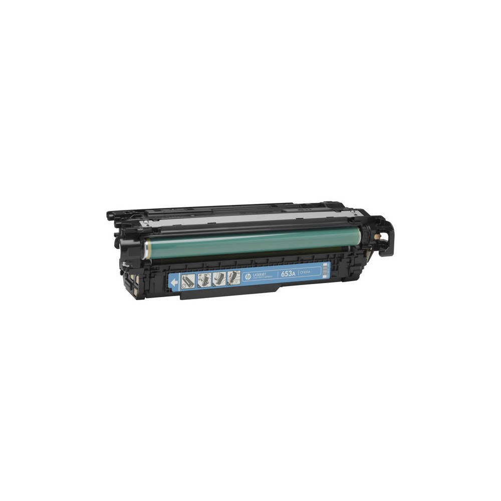 HP HP 654A - cyan - original - LaserJet - tonerkassett (CF331A)