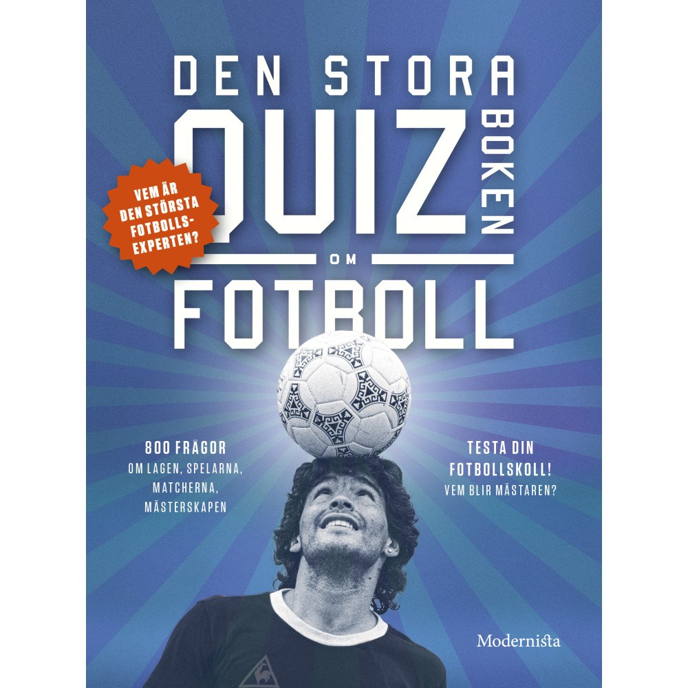 Modernista Den stora quizboken om fotboll (bok, danskt band)