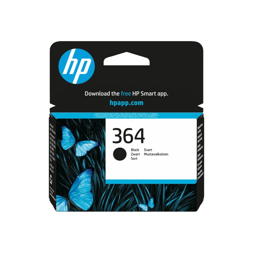 Hewlett-Packard HP 364 - svart - original - bläckpatron