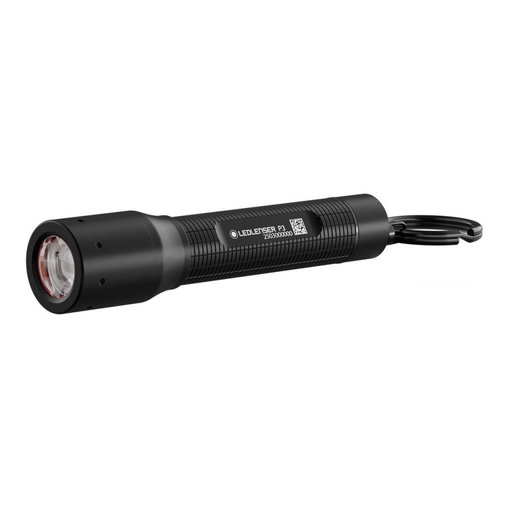 LedLenser Ledlenser P-Series P3 - ficklampa - LED - vitt ljus - 6000-7500 K - svart