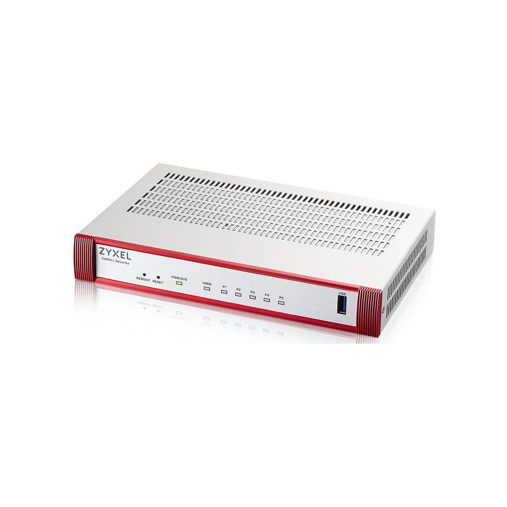 ZyXEL Zyxel USG Flex H Series 50HP - firewall - molnhanterad - med 1 års Guld Security Pack