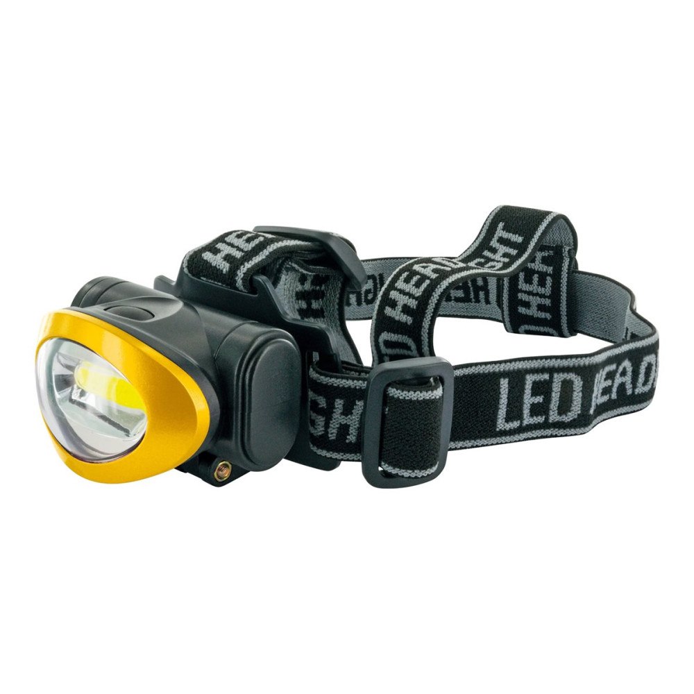 Schwaiger Schwaiger - huvudficklampa - LED - 3 W - svart, gul