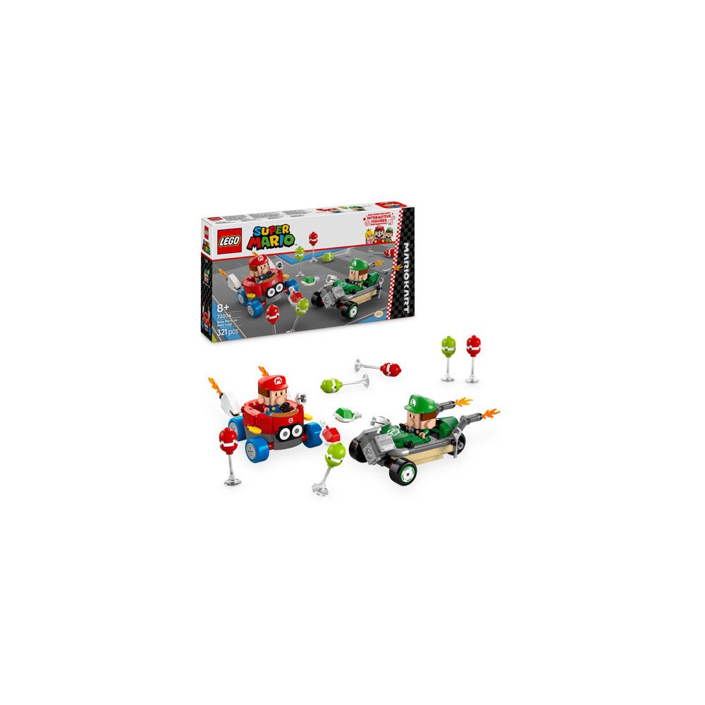 LEGO® LEGO® Super Mario™ 72034 Mario Kart™ – Baby Mario vs. Baby Luigi