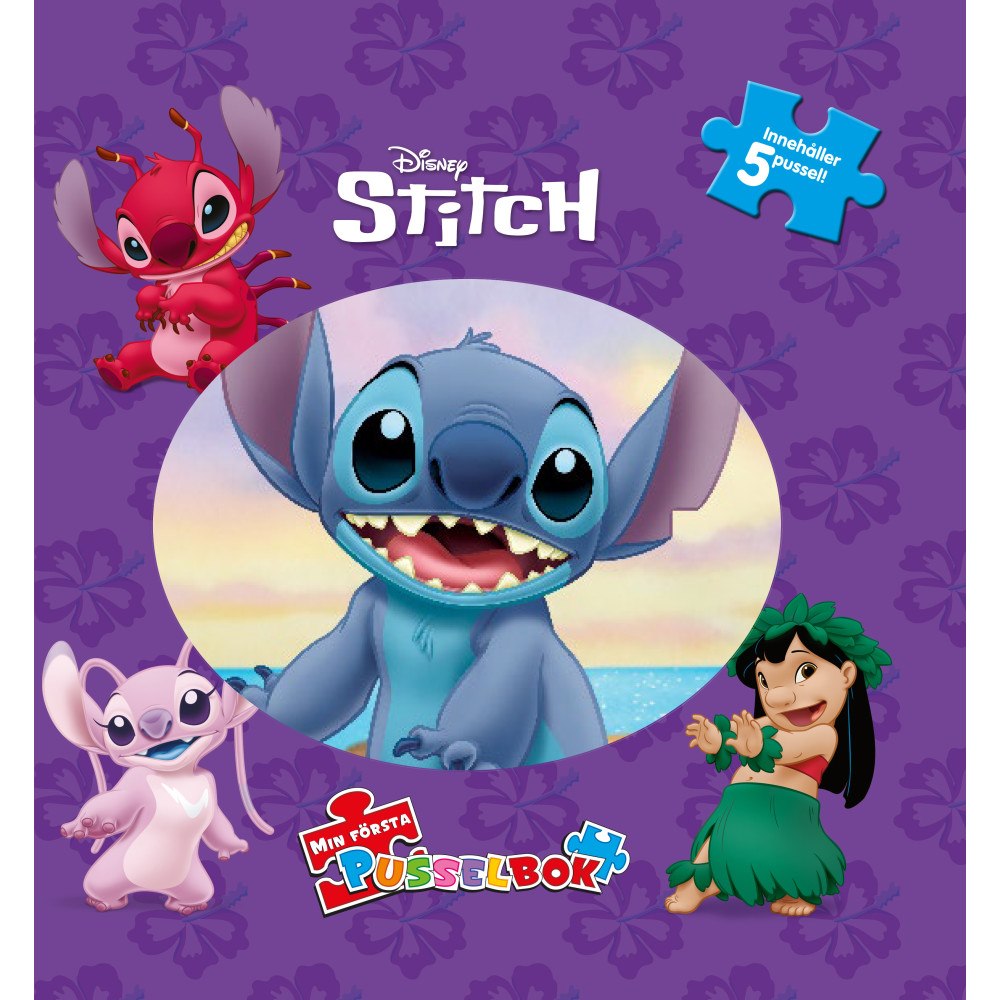 Karrusel Forlag Cargo Int Aps Disney - Stitch - Min första pusselbok (bok, board book)