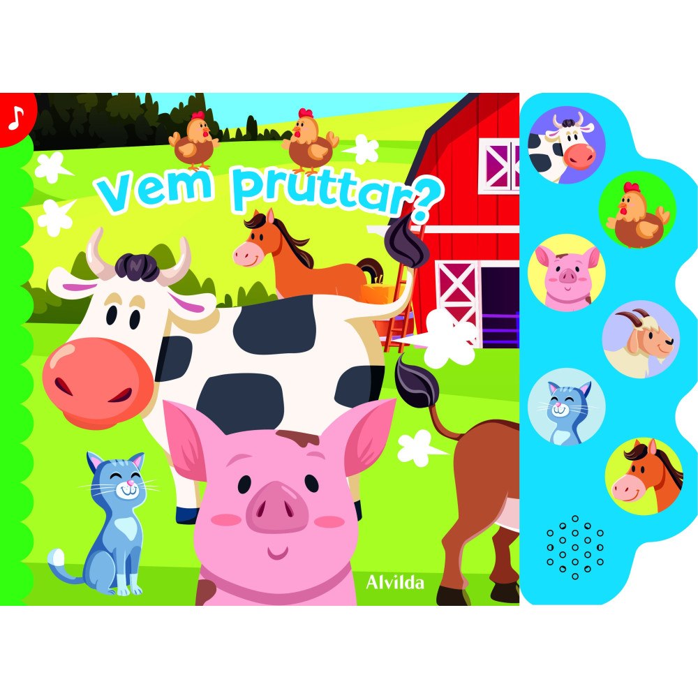 Karrusel Forlag Cargo Int Aps Vem fisar på gården? (med 6 superhäftiga ljud) (bok, board book)