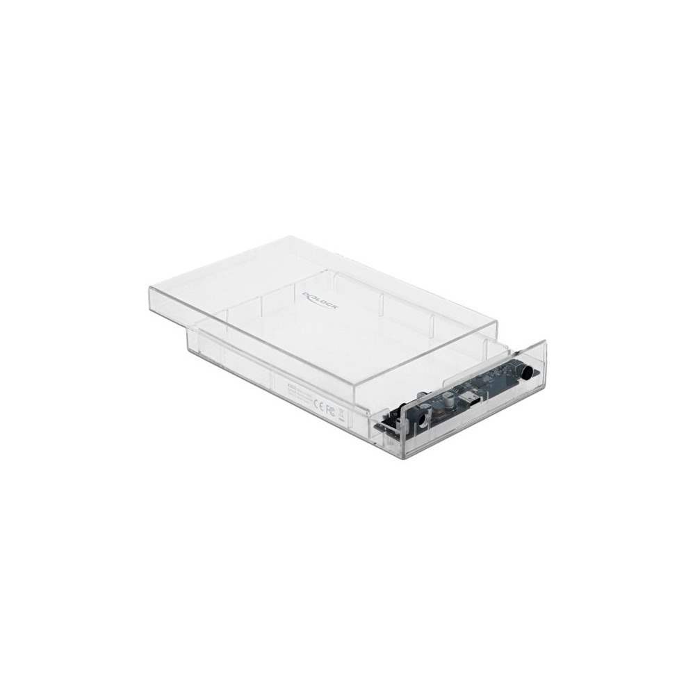 DeLOCK Delock External Enclosure for 3.5" SATA HDD with USB Type-C