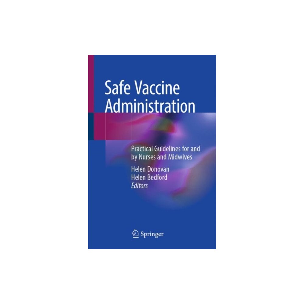Springer International Publishing AG Safe Vaccine Administration (häftad, eng)