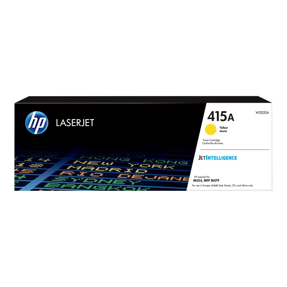 HP HP 415A - gul - original - LaserJet - tonerkassett (W2032A)