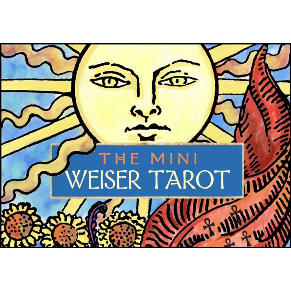A. E. Waite The Mini Weiser Tarot: A Miniature Edition of the Classic 1909 Waite-Smith Deck (78 Full-Color Cards)