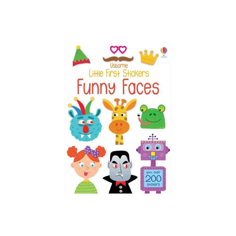 Usborne Publishing Ltd Little First Stickers Funny Faces (häftad, eng)
