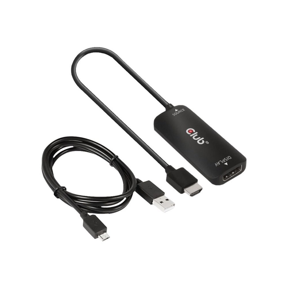 Club-3d Club 3D videokabelsats - DisplayPort / HDMI / USB