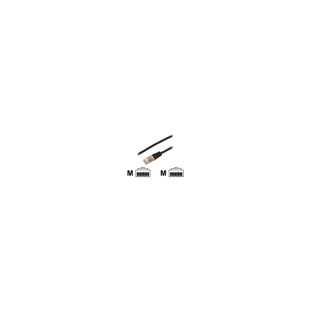 M-Cab M-CAB Premium - patch-kabel - 1 m - svart