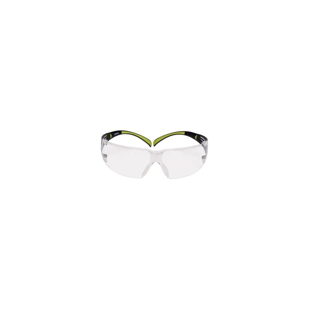 3M 3M SecureFit 400 series SF401AS/AF-EU - skyddsglasögon - polykarbonat - black - green