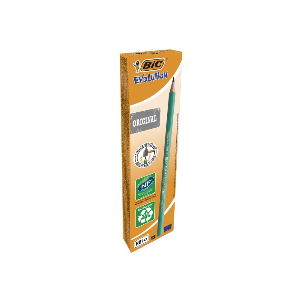 BIC BIC EVOLUTION ORIGINAL - penna - HB (paket om 12)
