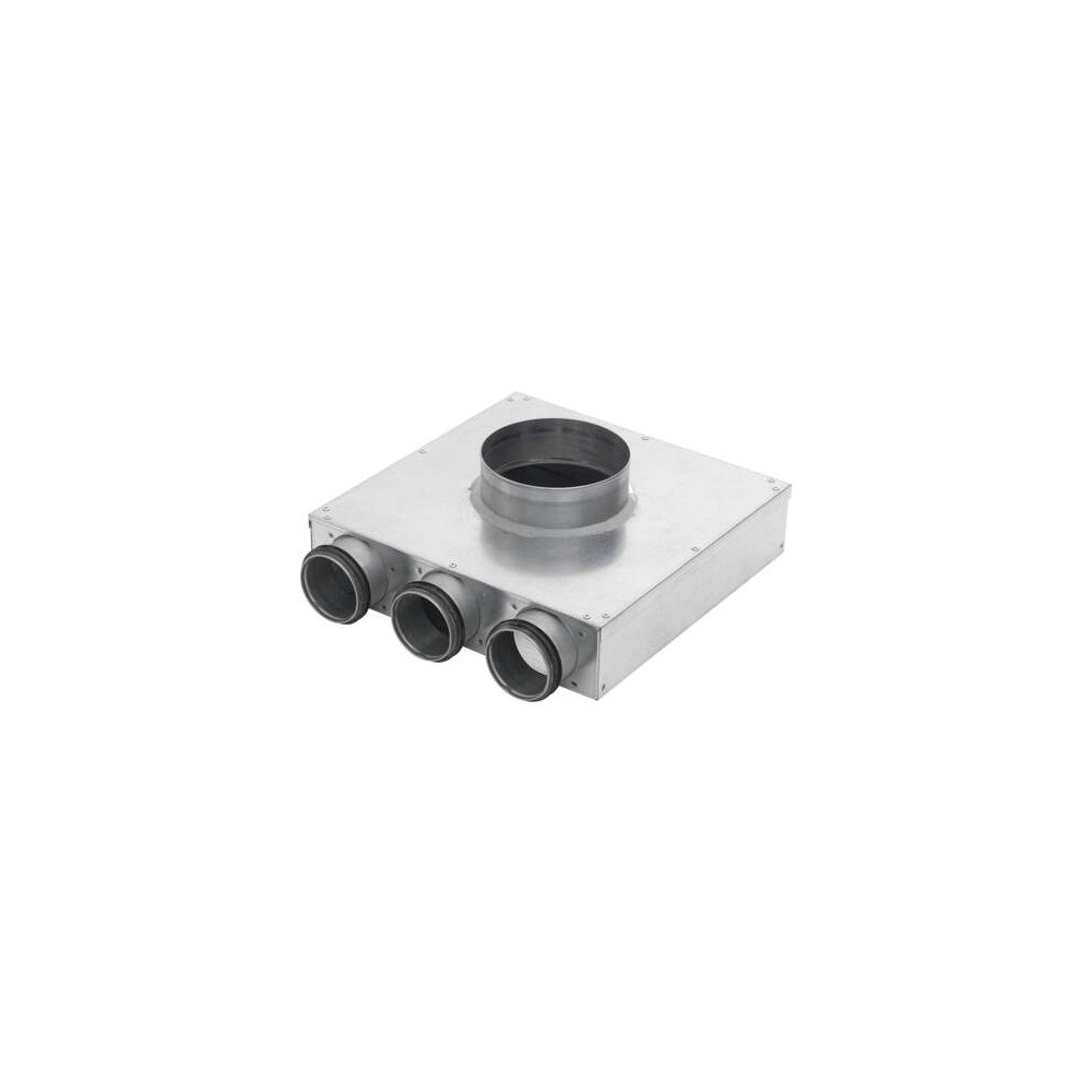 LINDAB LINDAB InDomo ventilationsbox PVCU 125 för ventil ø125 med 3...
