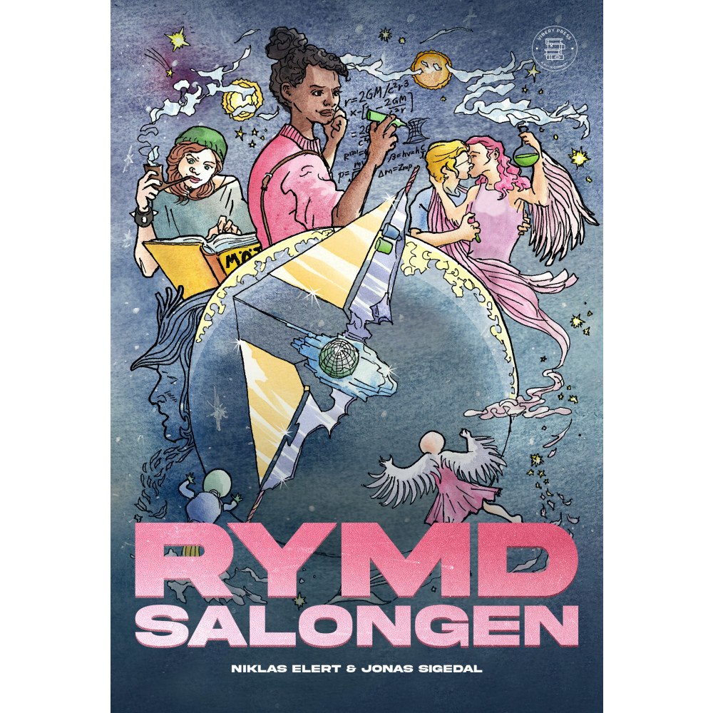 Jonas Sigedal Rymdsalongen (bok, danskt band)