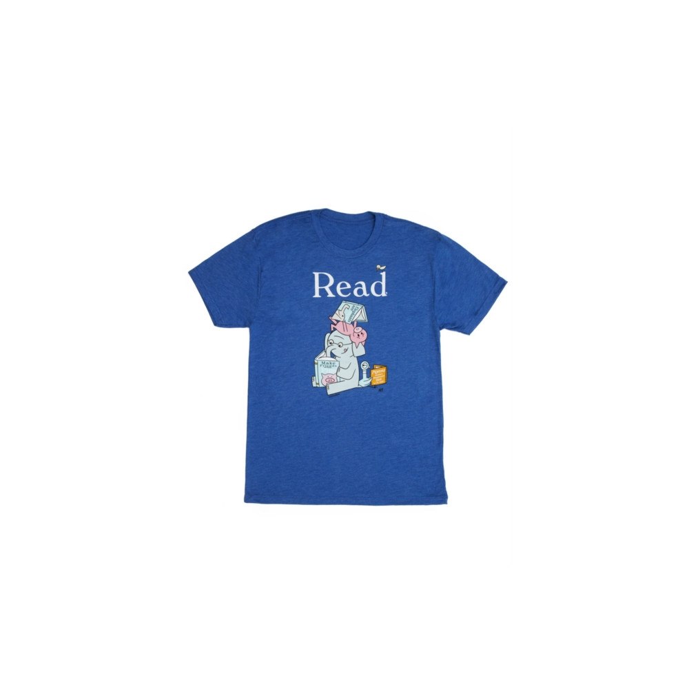 Random House Inc Elephant & Piggie Read Unisex T-shirt Small