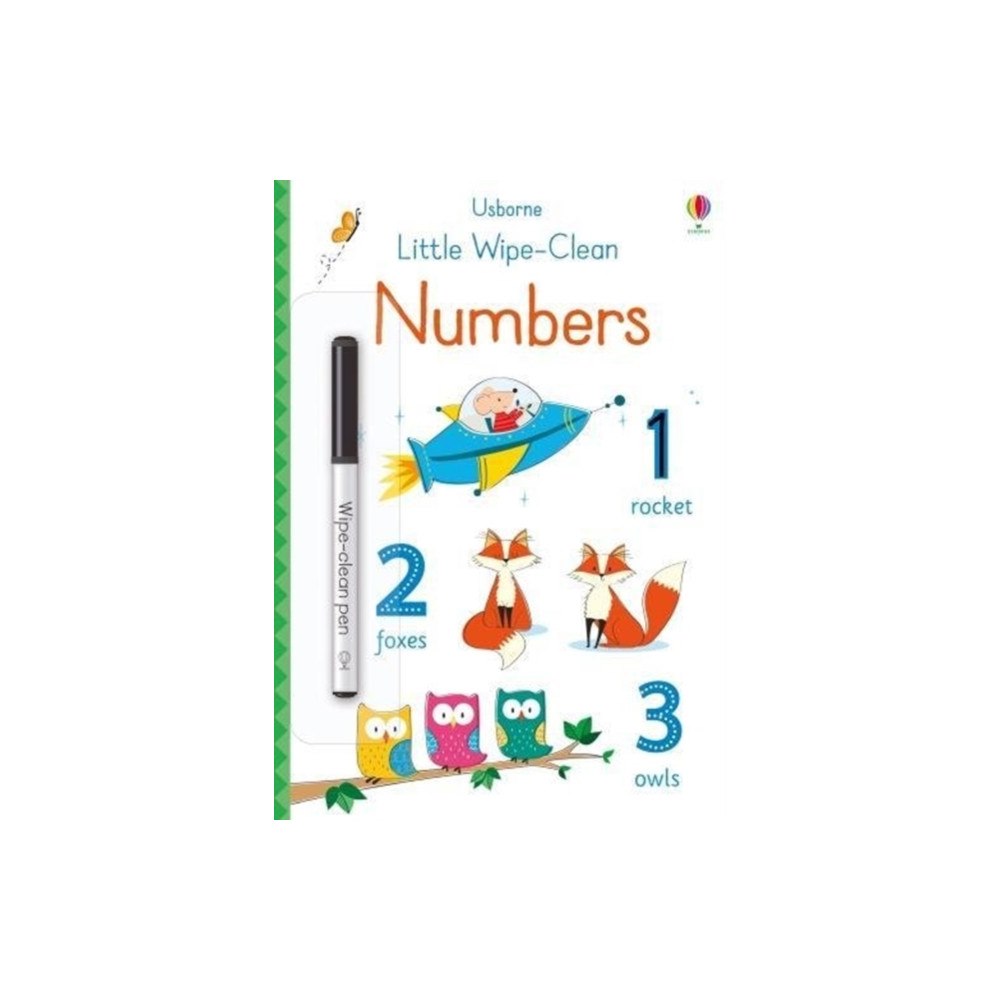 Usborne Publishing Ltd Little Wipe-Clean Numbers (häftad, eng)