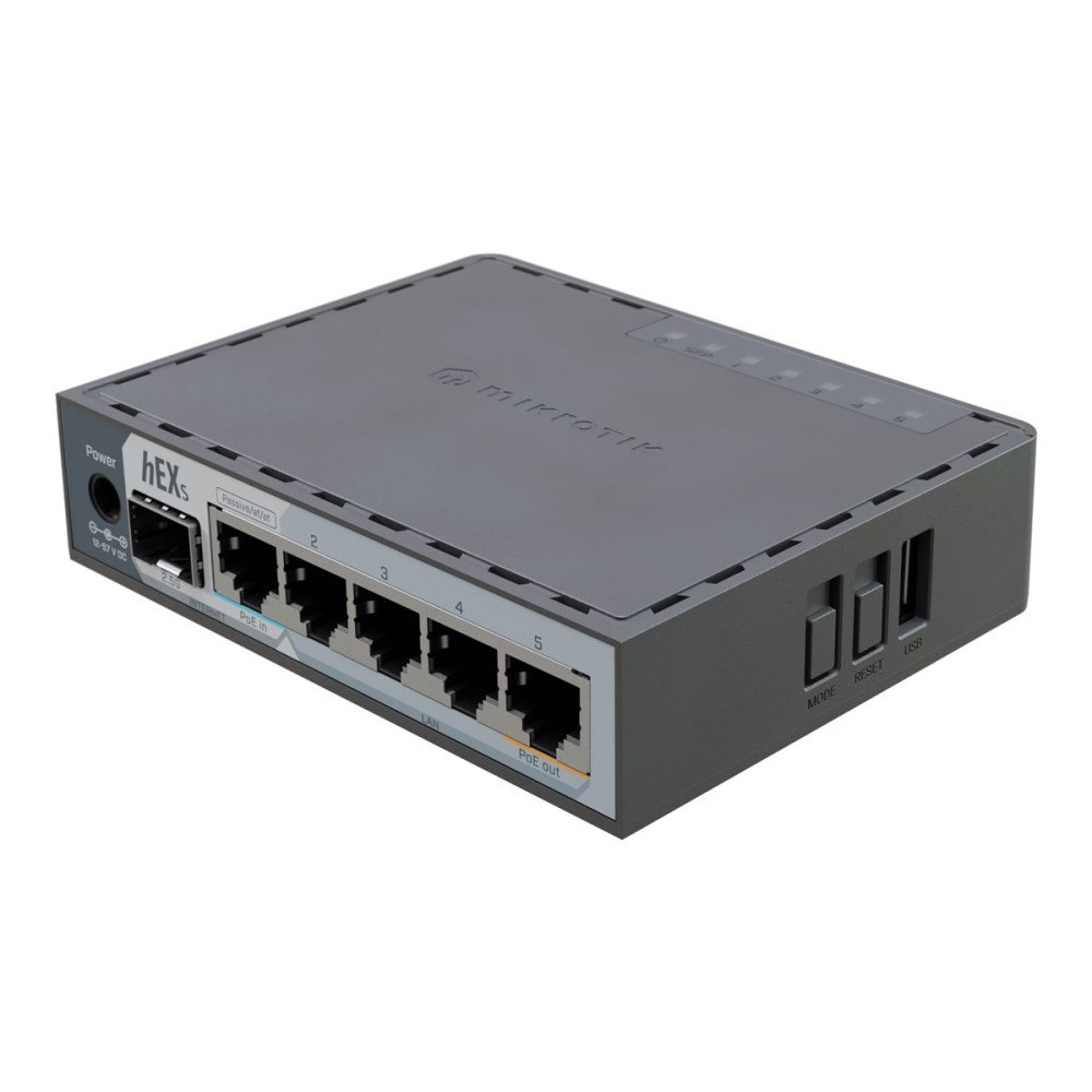 MikroTik MikroTik hEX S - 2025 Edition - router - skrivbordsmodell