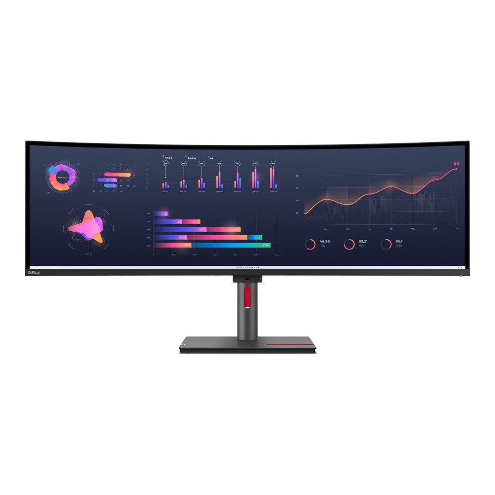Lenovo Lenovo ThinkVision P49w-30 - LED-skärm - böjd - 49" - HDR