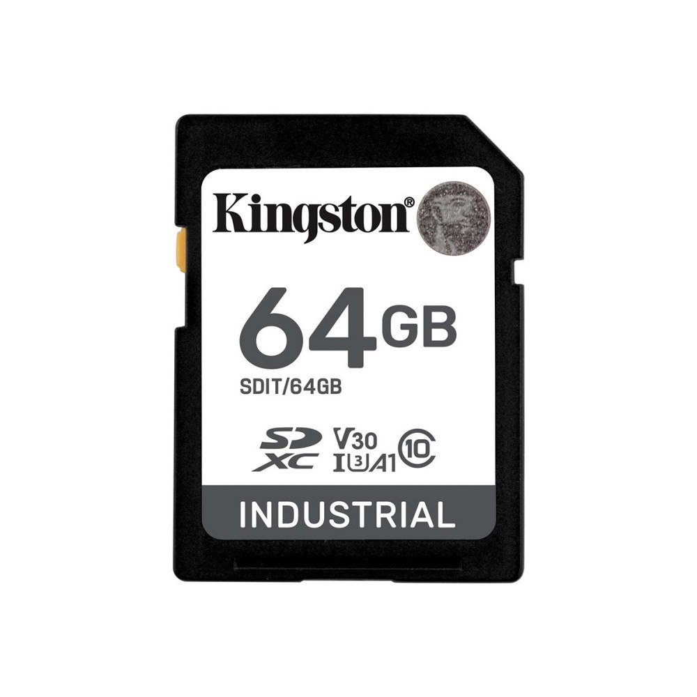 Kingston Technology Kingston Industrial - flash-minneskort - 64 GB - mikroSDXC UHS-I