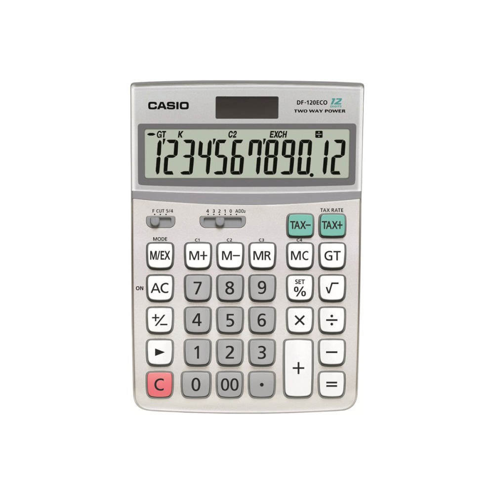 Casio Casio DF-120ECO - skrivbordskalkylator