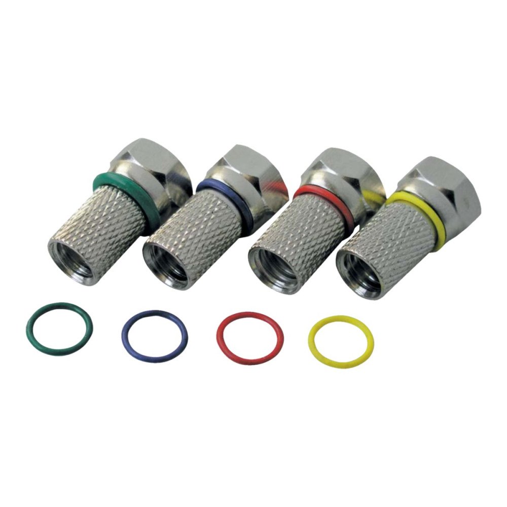 Schwaiger Schwaiger antennanslutare - silver