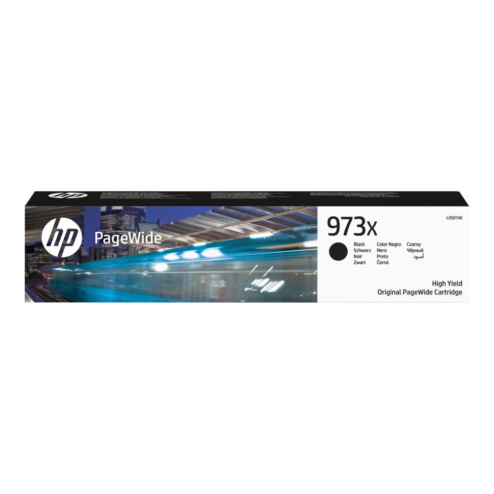 HP HP 973X - Lång livslängd - svart - original - PageWide - bläckpatron