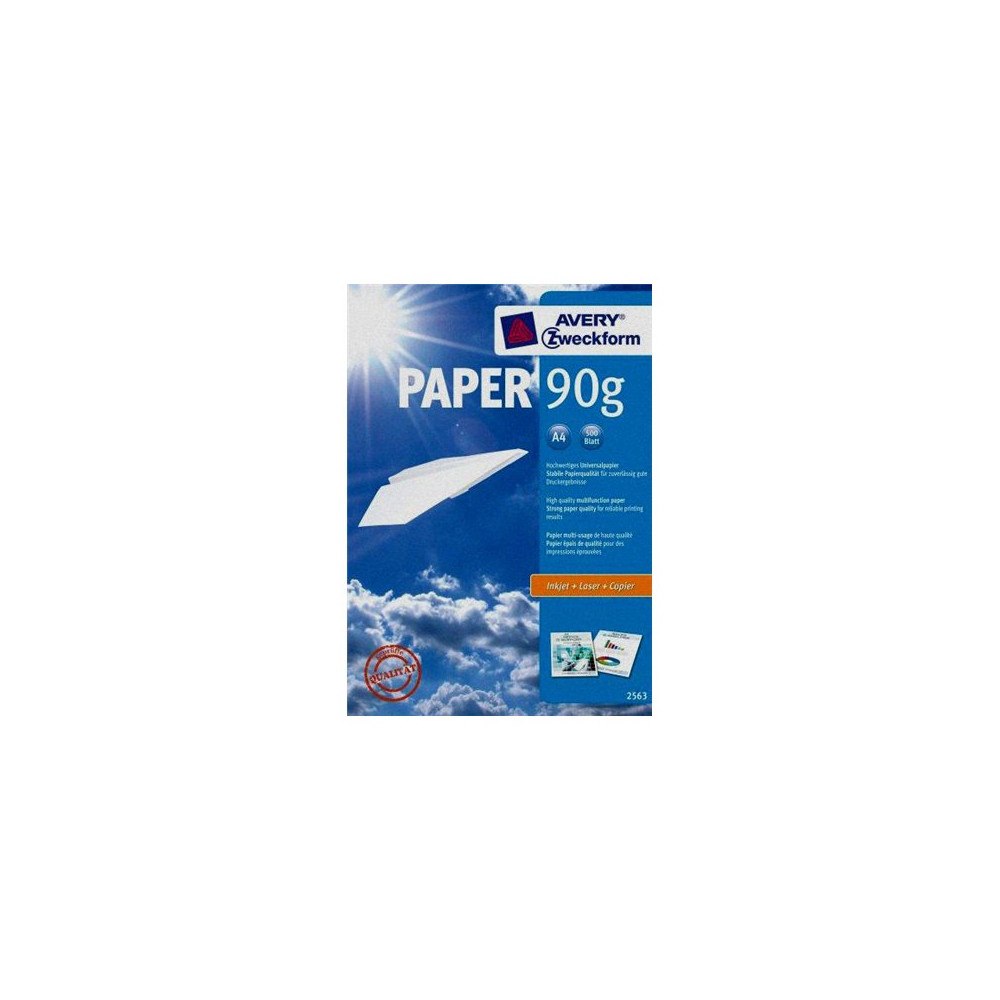 AVERY Avery Premium 2563 - vanligt papper - 500 ark - A4 - 90 g/m²