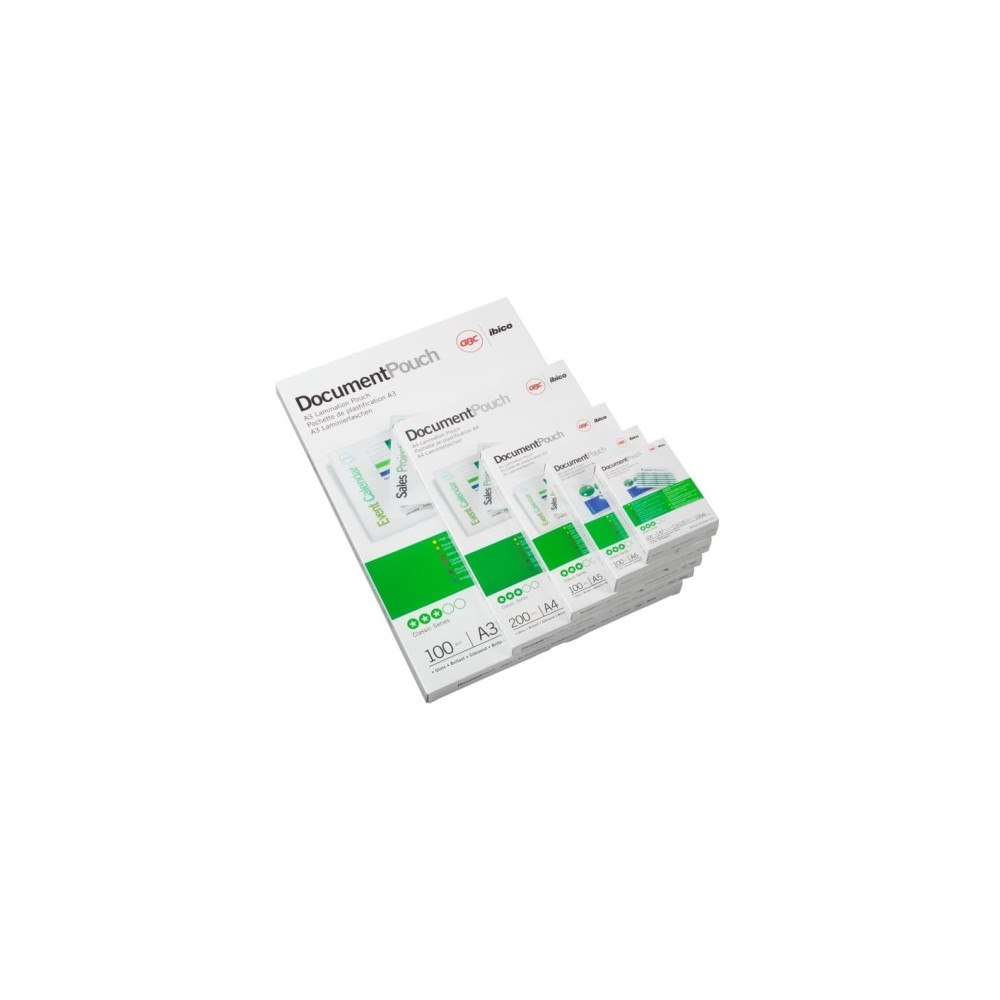 GBC GBC Kortlamineringsficka 54 x 86mm gloss 2 x 250 mik (100),...