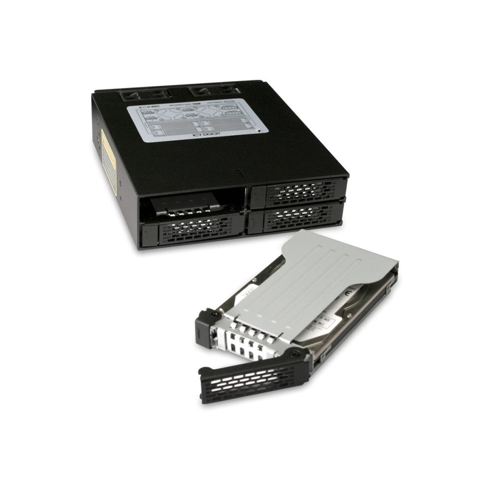 ICY DOCK Cremax ICY Dock ToughArmor MB994SP-4SB-1 - hållare för lagringsenheter - SATA 6Gb/s - SATA 6Gb/s