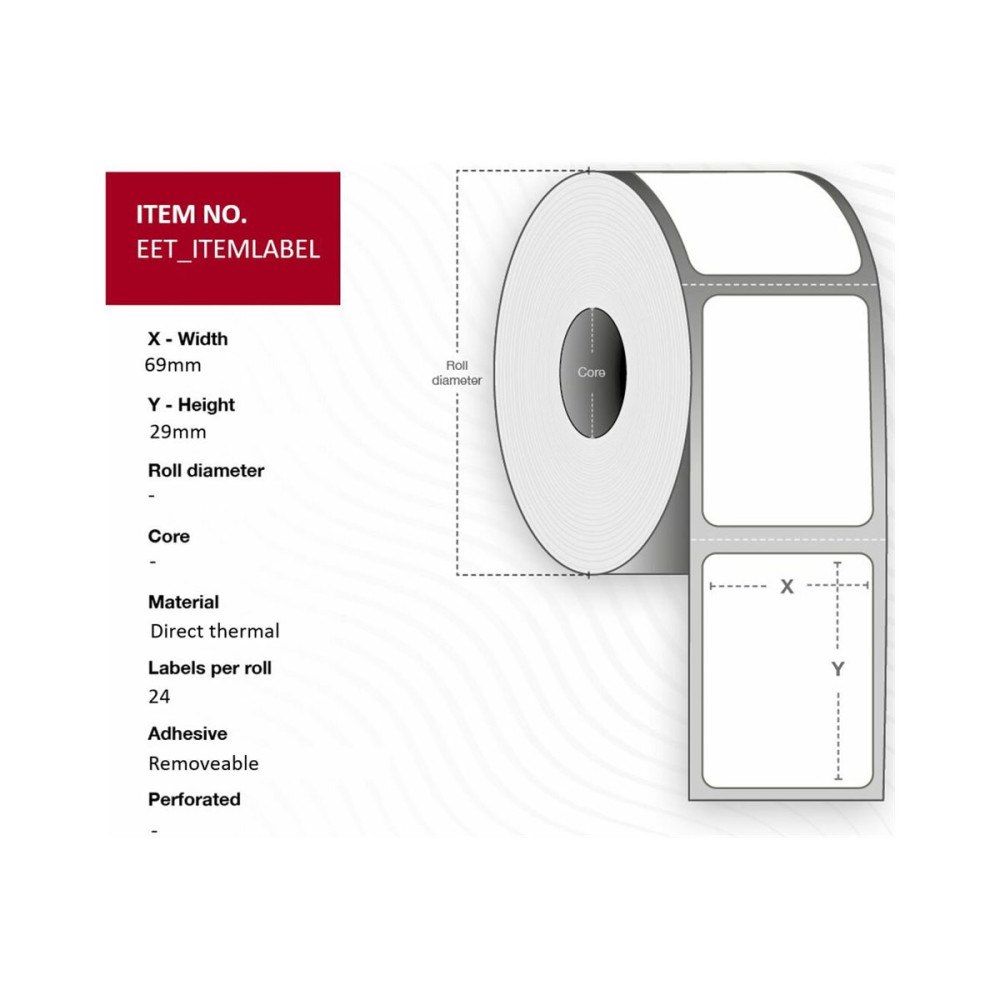 Capture Capture - etiketter - 33600 etikett (er) - 69 x 29 mm