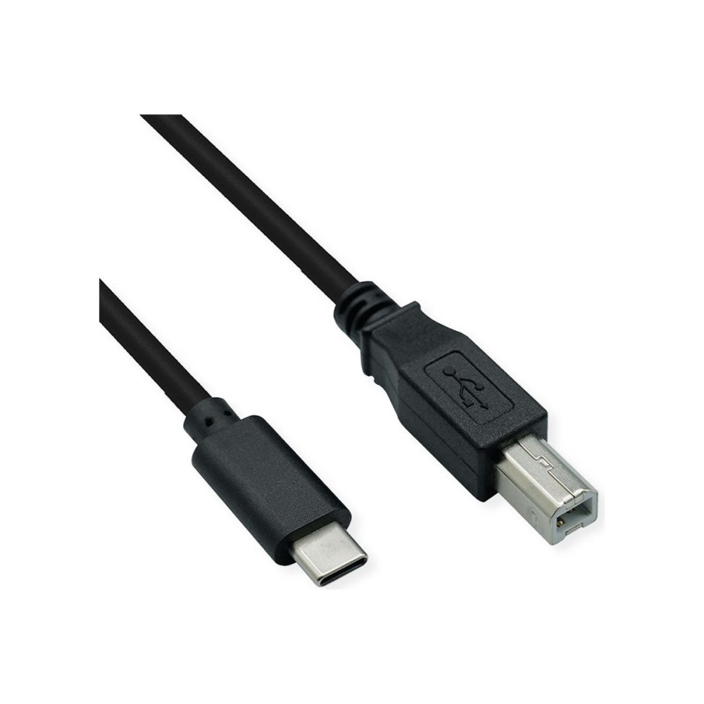 ROLINE Roline - USB typ C-kabel - 24 pin USB-C till USB Type B - 4.5 m
