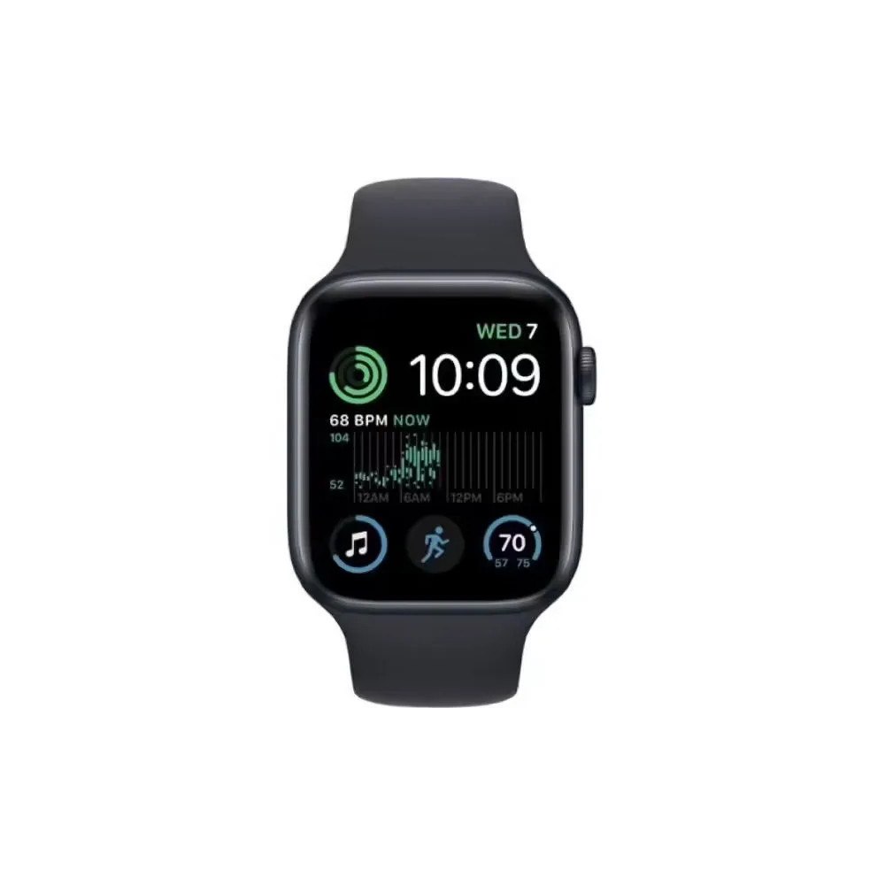 Apple Apple Watch SE GPS 40mm Midnight Aluminum Case with Midnight...