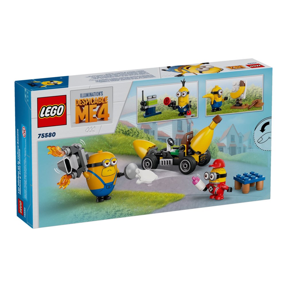 LEGO LEGO Minions 75580 - Minions och Bananbil - byggsats