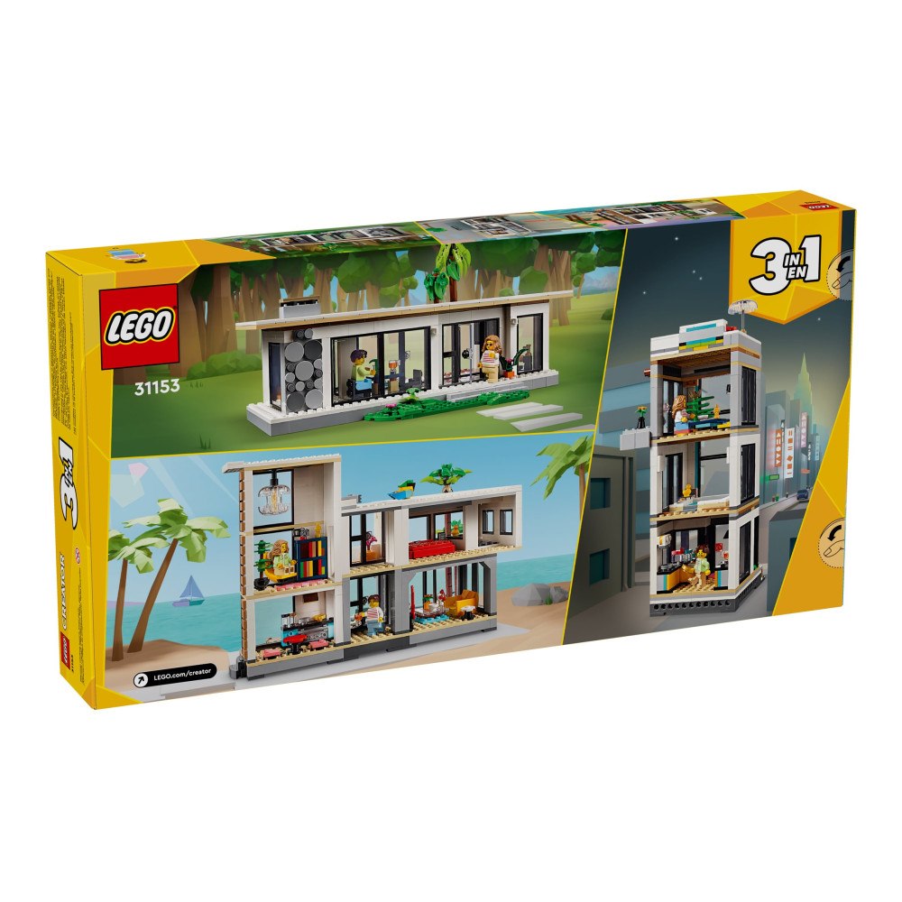 LEGO LEGO Creator 3in1 31153 - Modern Hus - byggsats